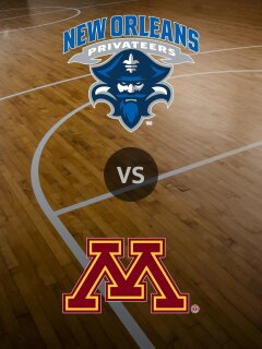 College Basketball - New Orleans at Minnesota | Xfinity Stream